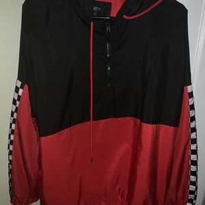 Checker me out windbreaker